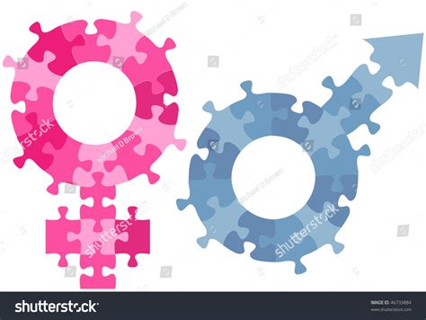 Couple Male Female Gender Sex Symbols Stock Vector Royalty Free