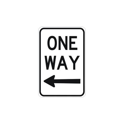 One Way Sign National Safety Products