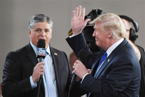 trump returns to fox news for interview with sean hannity