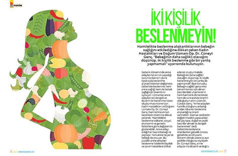 Hamilelikte Beslenme from Bebek Muhabbeti Sayı 13 by Bebek Muhabbeti