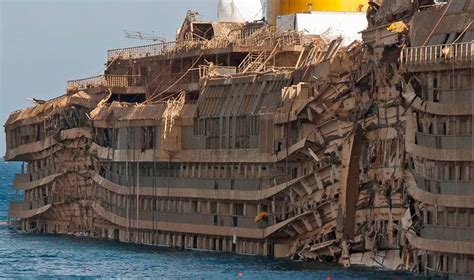 Costa Concordia Two Years After Being Partially Submerged Album On