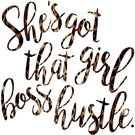 Girl Boss Hustle Poster Print By Mlli Villa Mvsq529a Posterazzi