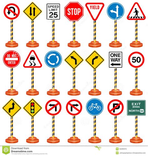 Road Signs Traffic Signs Transportation Safety Travel