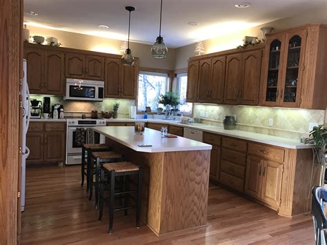 Laminate Kitchen Cabinets With Oak Trim Free Template