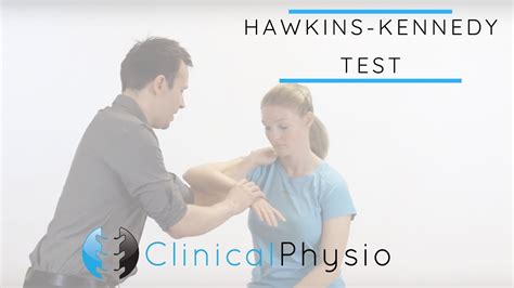 Hawkins And Kennedy Test Clinical Physio Youtube