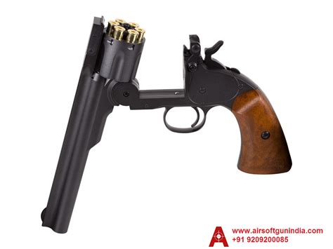 Barra Schofield No 3 Co2 Bb Revolver Full Black By Airsoft Gun India