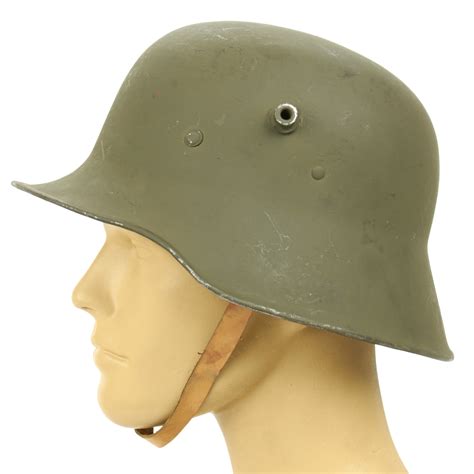 Original Imperial German Wwi M18 Stahlhelm Helmet Shell Size 64 Ebay