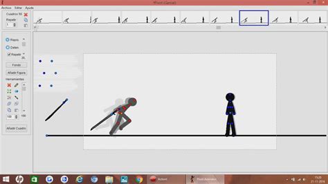 Como Hacer Una Animacion De Espada En Pivot 2016 By Zeta Frame A Frame