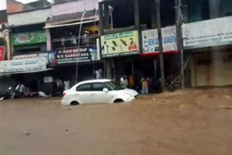 Flood Situation Worsens In Karnataka With Continued Rains Release Of