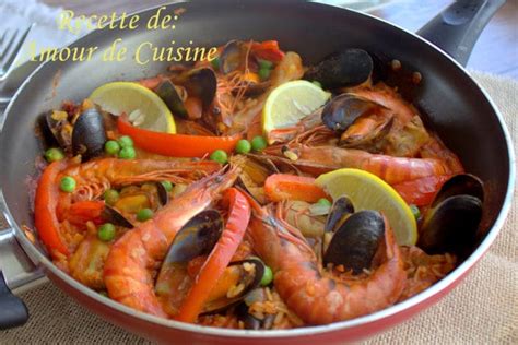Paella au poulet