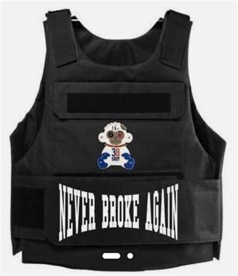 Nba Youngboy 4kt Vest Bullet Proof Vest Vest Outfits Vest