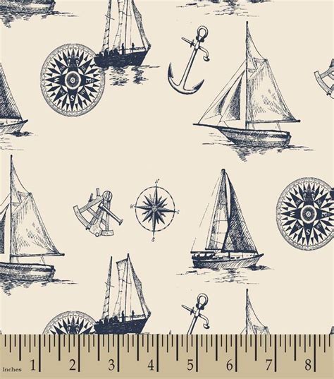 nautical print fabric joann printing on fabric nautical print nautical prints