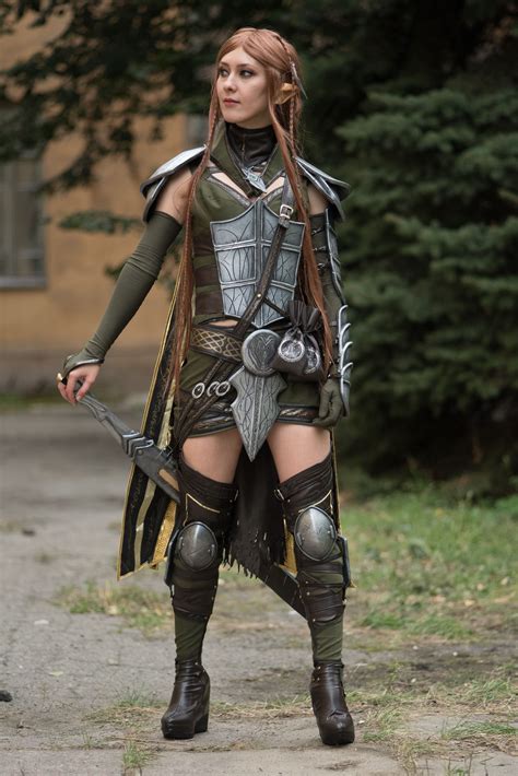 Skyrim Altmer High Elf Cosplay Costume Skyrim Cosplay Armor Tes