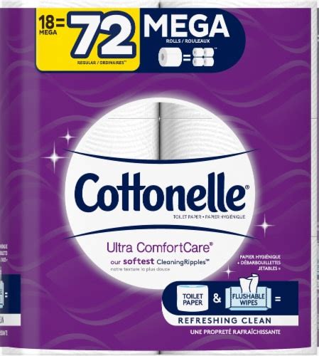 Cottonelle Ultra Comfortcare Mega Roll Toilet Paper 18 Ct Fred Meyer