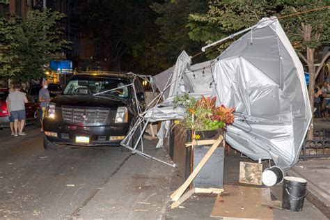 Car Crashes Into Outdoor Dining Nyc Area News Without Politics