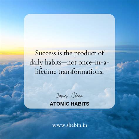 Best Quotes From Atomic Habits By James Clear Shebin S