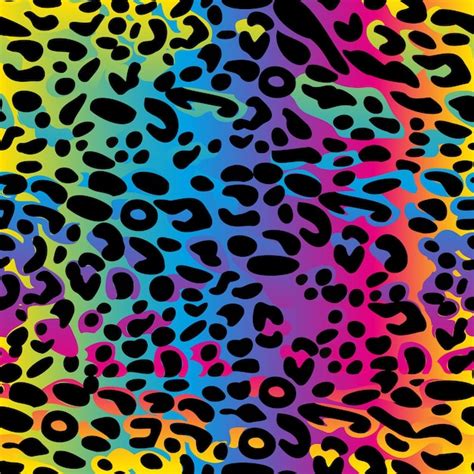 Rainbow Leopard Print Vectors And Illustrations For Free Download Freepik