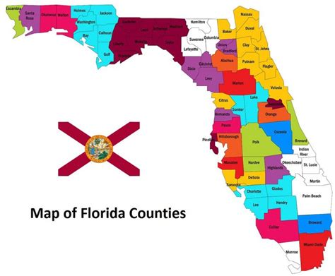 List Of All Counties In Florida