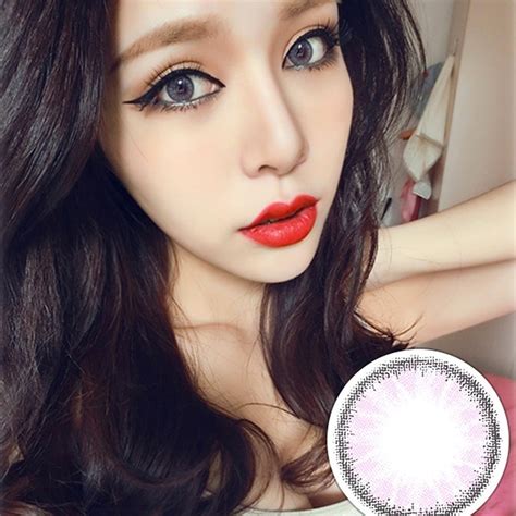 Big Eye Circle Colored Contact Lenses Contacts Color Container