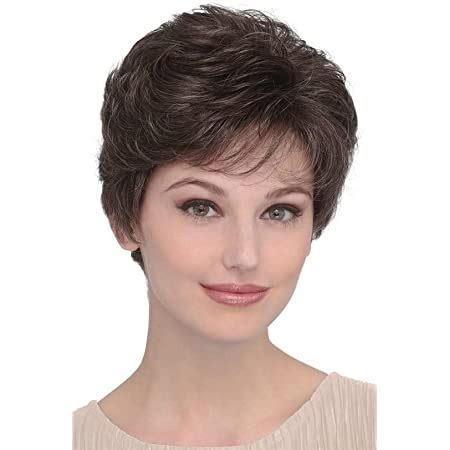 Amazon Com Wiwige Short Brown Pixie Wig Synthetic Layered Cosplay Hair