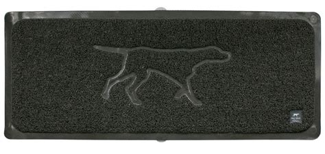 For smaller bathrooms, one mat can sometimes cover both places. Tall Tails Wet Paws Bath Mat, Charcoal Grey