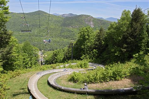 Beautiful Day For A Ride On The Alpine Slide