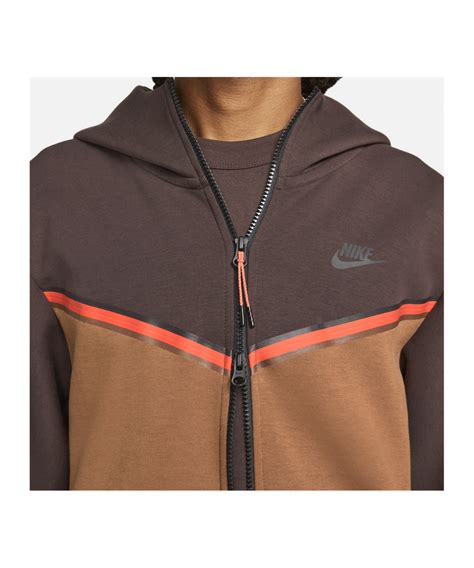 Nike Tech Fleece Windrunner Brown