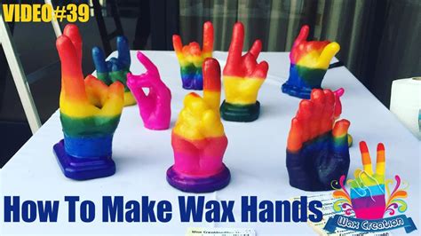 How To Make Wax Hands On Your Own Youtube