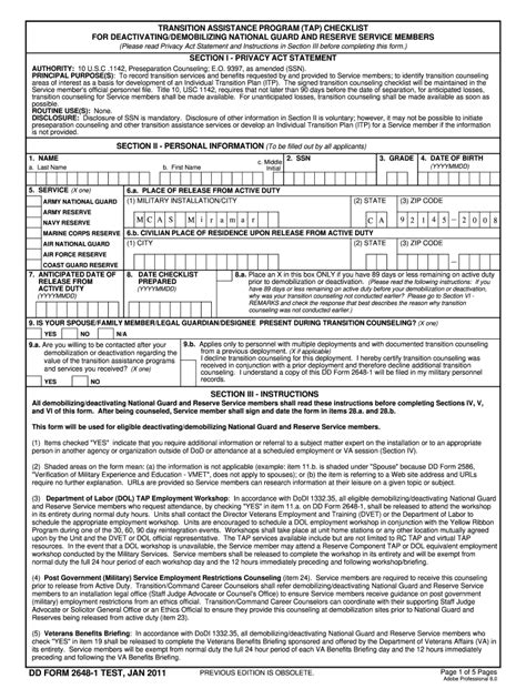 Dd Form 2648 Fill Out And Sign Online Dochub