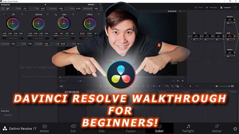 Davinci Resolve 17 Beginners Walkthrough Youtube