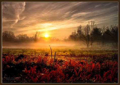 Sunrise Mist By Paul Jolicoeur On 500px Landscape Photography