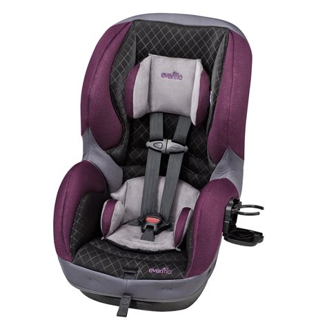 A car seat canopy protects baby from the elements; Evenflo SureRide DLX Convertible Car Seat