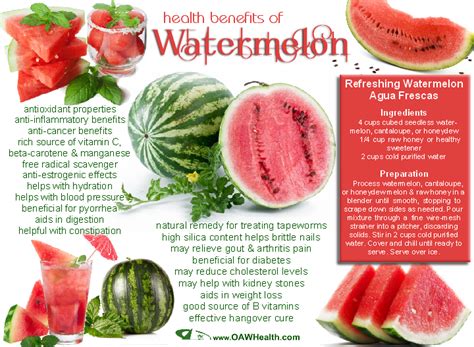 Benefits Of Watermelon Include A High Content Of Water 92 Making It