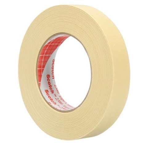 scotch® performance masking tape 2380 tan 0 95 in x 60 yd 24 mm x 55 m 36 rolls per case