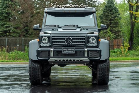 Used 2017 Mercedes Benz G550 4x4 Squared Suv Brabus Package Matte Black