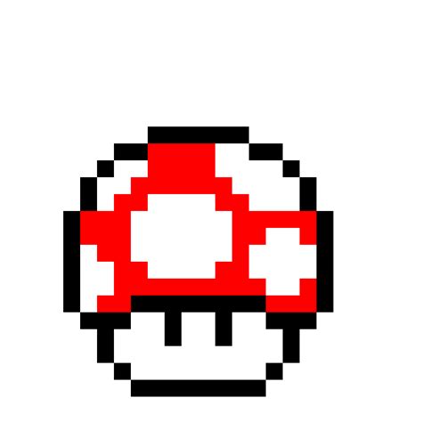 Pixilart Big Mario 8 Bit Mushroom By Anonymous