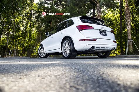 Audi Q5 Lowered On Vossen Cvt Wheels Advanced Automotive Accessories