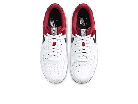 Nike Air Force 1 ‘07 Lv8 Nba White Black Red ⋆ Nike Интернет Магазин
