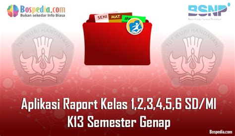 Download aplikasi rapor k13 sd kelas 4 semester 2. Lengkap - Aplikasi Raport Kelas 1,2,3,4,5,6 SD/MI K13 ...
