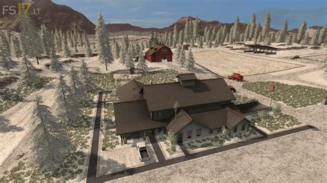 Standard Goldcrest Valley Map With Snow Texture V 20 Fs17 Mods