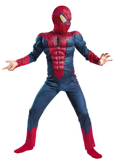 Child Spider Man Movie Muscle Costume Halloween Costume Ideas 2023