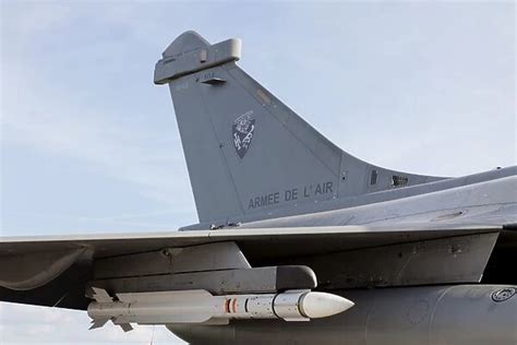 A Mica Missile Under The Wing Of A French Air Force Rafale