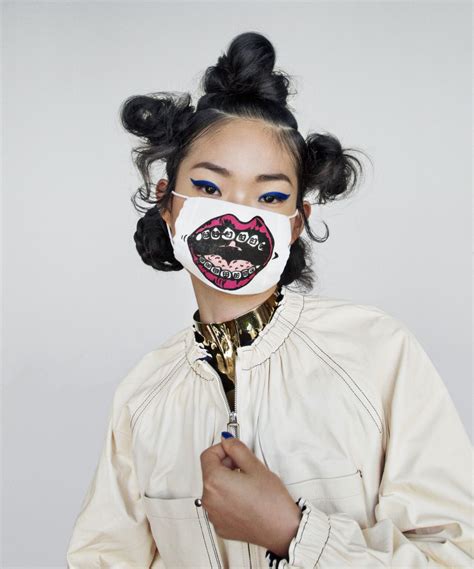 Model Photography Editorial Photography Hyun Ji Trendy Face Masks