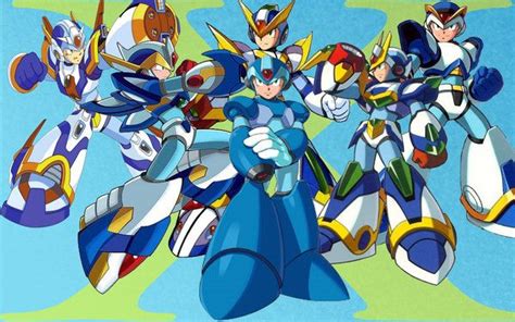 Megaman X Armor Collection Mega Man Geek Art Cool S