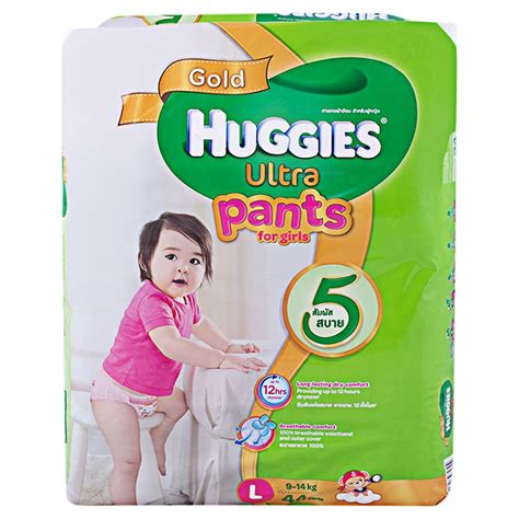 Huggies Ultra Baby Diaper Pants Girl L 44pcs Tops Online