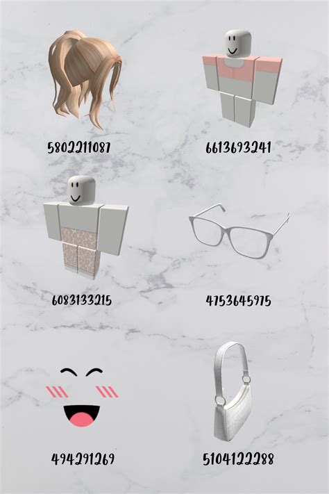 Aesthetic Bloxburg Outfit Codes