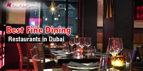 The 10 Best Fine Dining Restaurants In Dubai In 2024