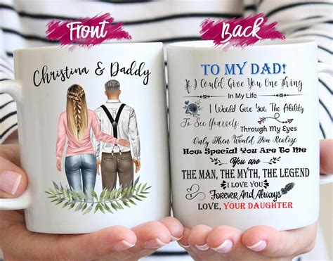 To My Dad If I Could Give You One Thing In My Life Custom T Etsy
