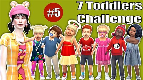 The Sims 4 7 Toddlers Challenge 5 Youtube