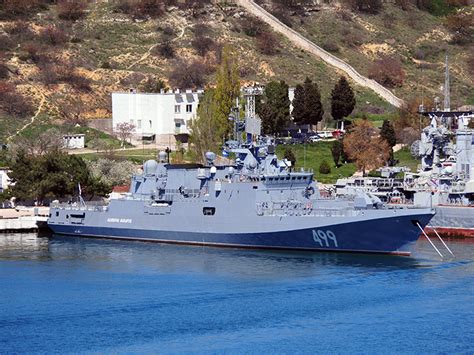 Frigate Admiral Makarov Sevastopol Black Sea Fleet